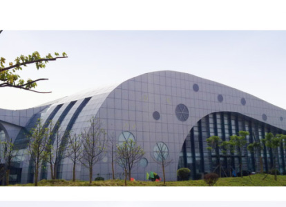 黄山会议中心外景网架工程